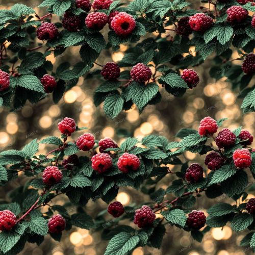 Raspberries over City Lights