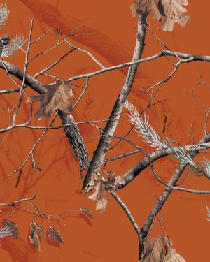 IG Snow Burnt Orange Camouflage