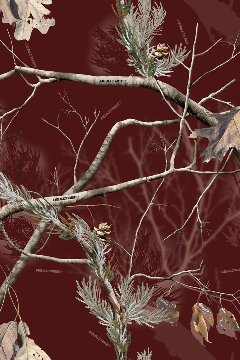 IG Snow Maroon Camouflage