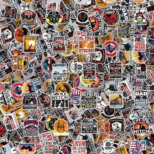 Roughneck Oil Field Sticker Bomb