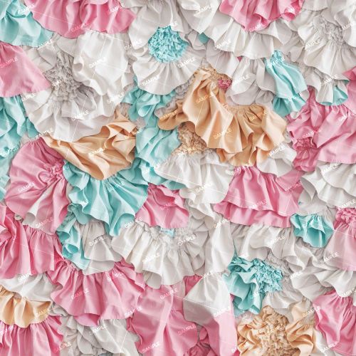 Ruffled Fabric 43