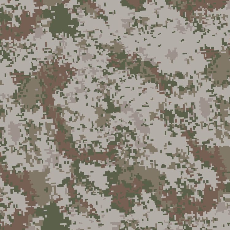Russian Flora Digital Camouflage