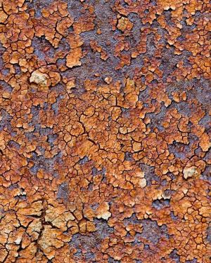 Rusty Painted Metal