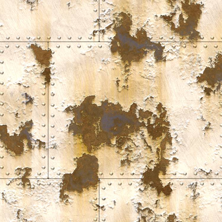 Rusty Riveted Metal 23