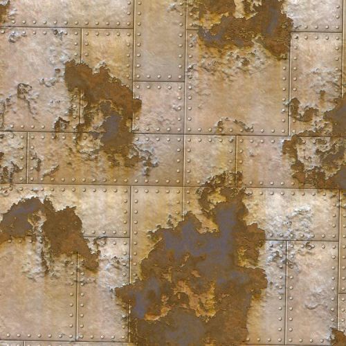 Rusty Riveted Metal 24