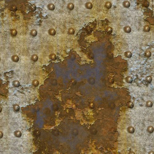 Rusty Riveted Metal 22