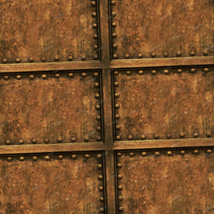 Rusty Riveted Panels