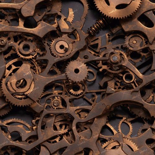 Rusty Steampunk Gear Mechanism 45