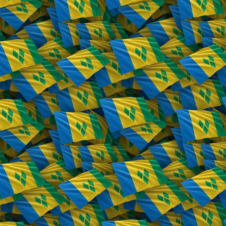 Saint Vincent & the Grenadines Flag