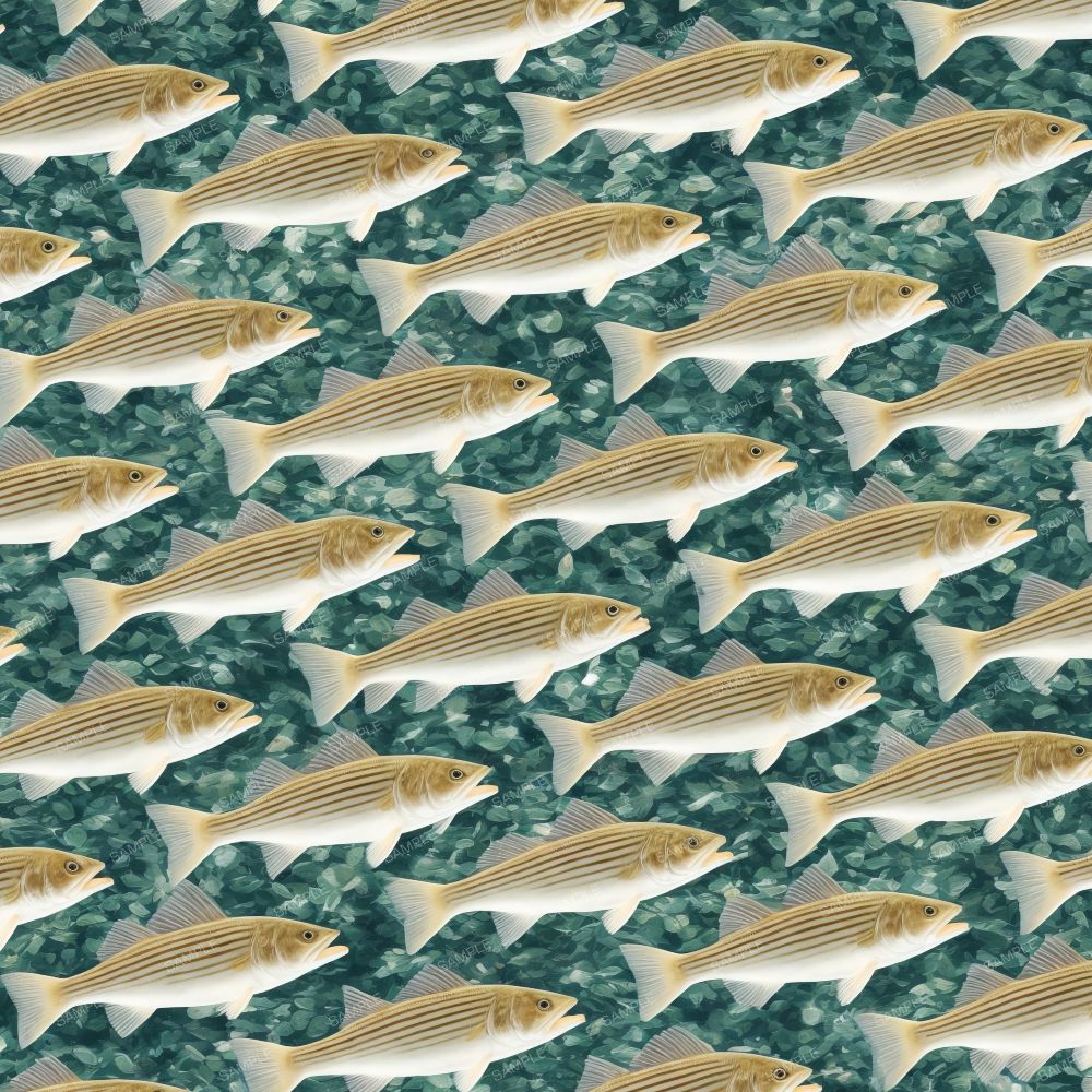 School of Striper Bass 42