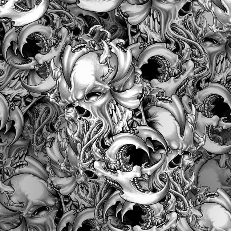 Sea Monster Skulls