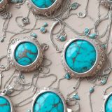 Shabby-Chic-Turquoise-and-Silver-Chains-42