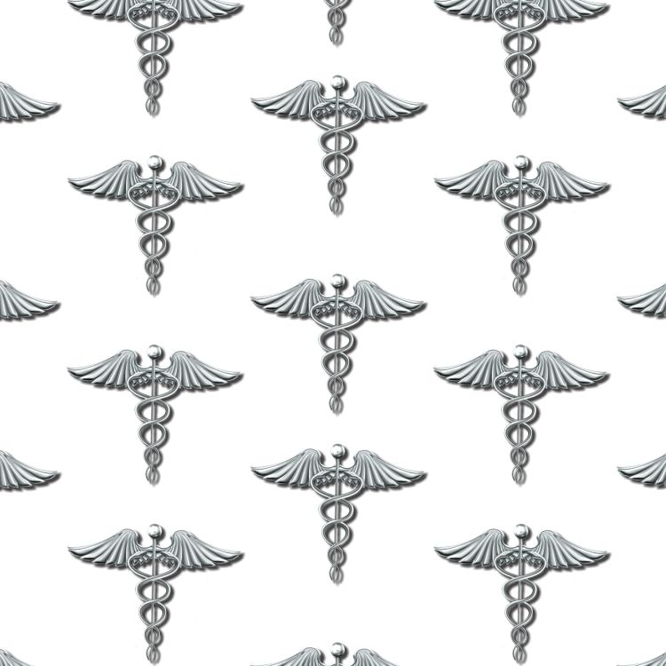 Silver Caduceus 25