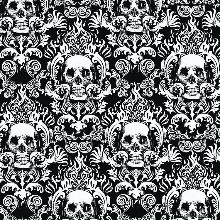 Skeleton Damask 22