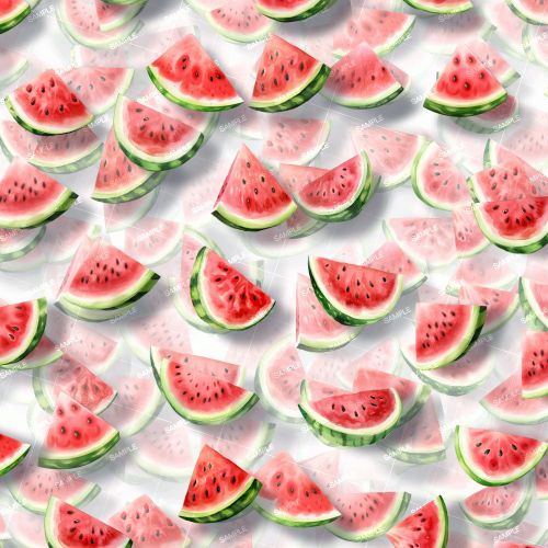 Sliced Watermelon