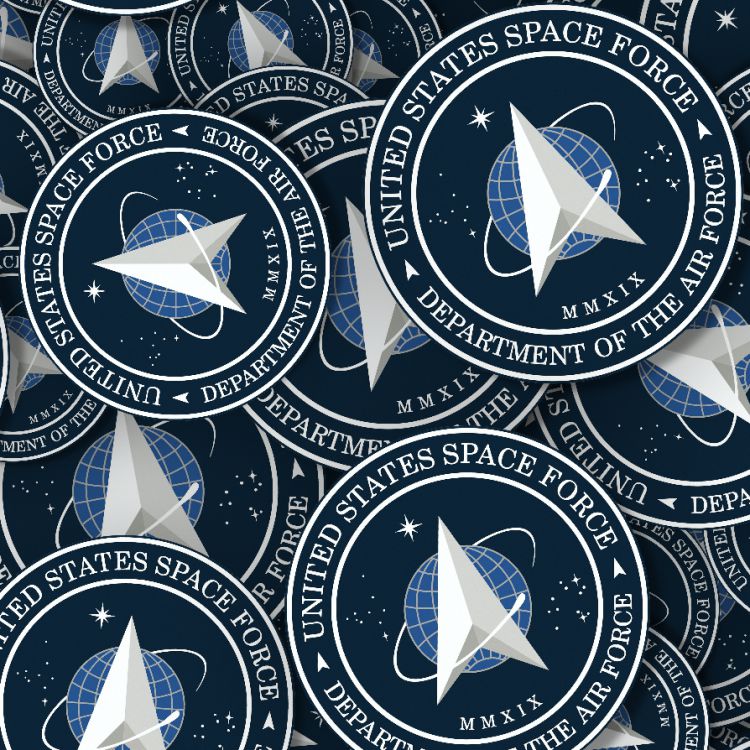 Space Force Badge Emblem 22