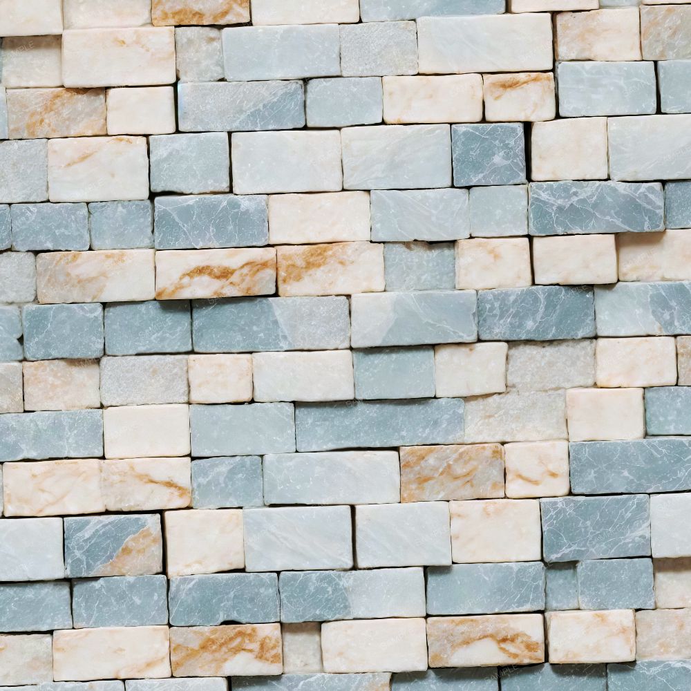 Split Face Marble Bricks