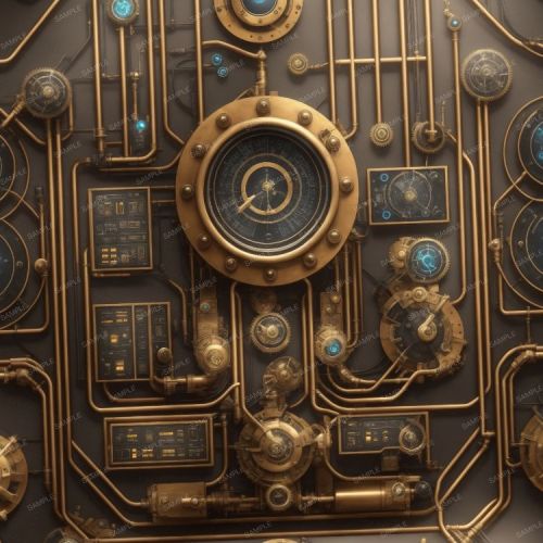 Steampunk Control Panel 40
