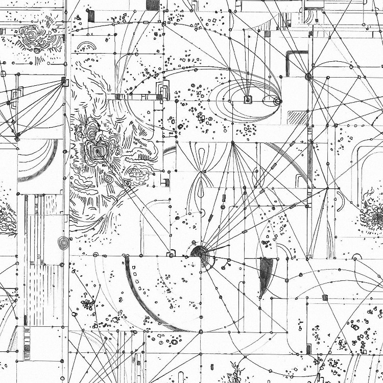 Strange Attractors Scientific Drawing