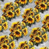 Sunflower-Over-Engraved-Silver-Plate