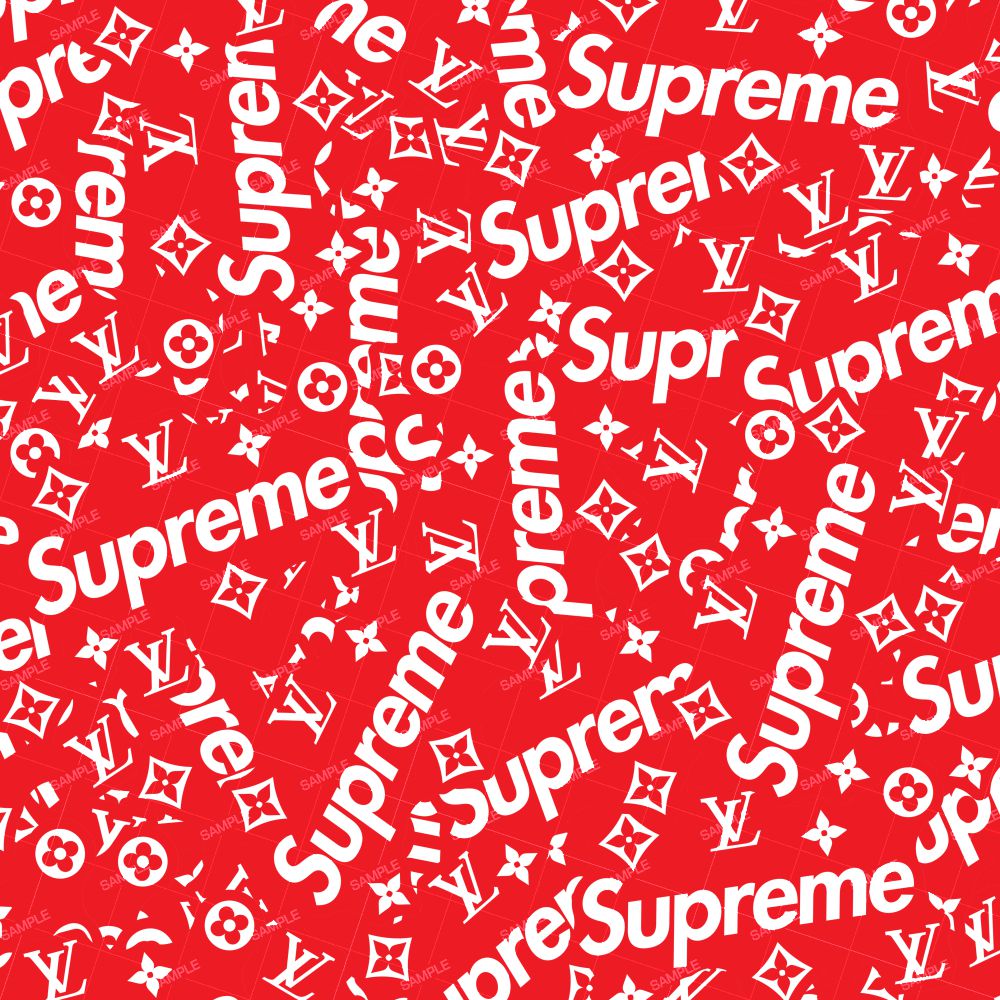 Supreme Sticker Bomb 25