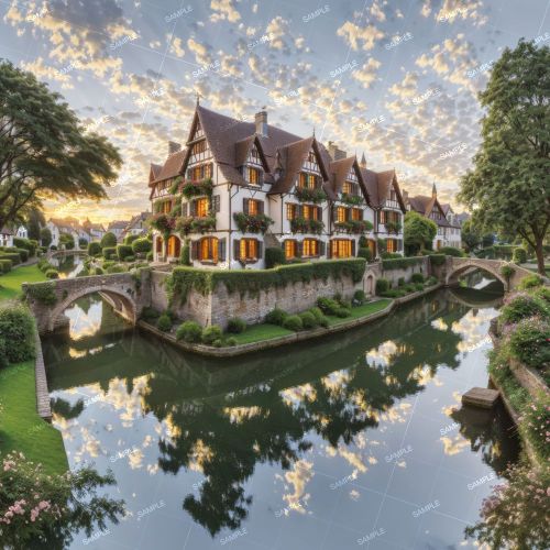 Swiss Chalet on a Canal 43