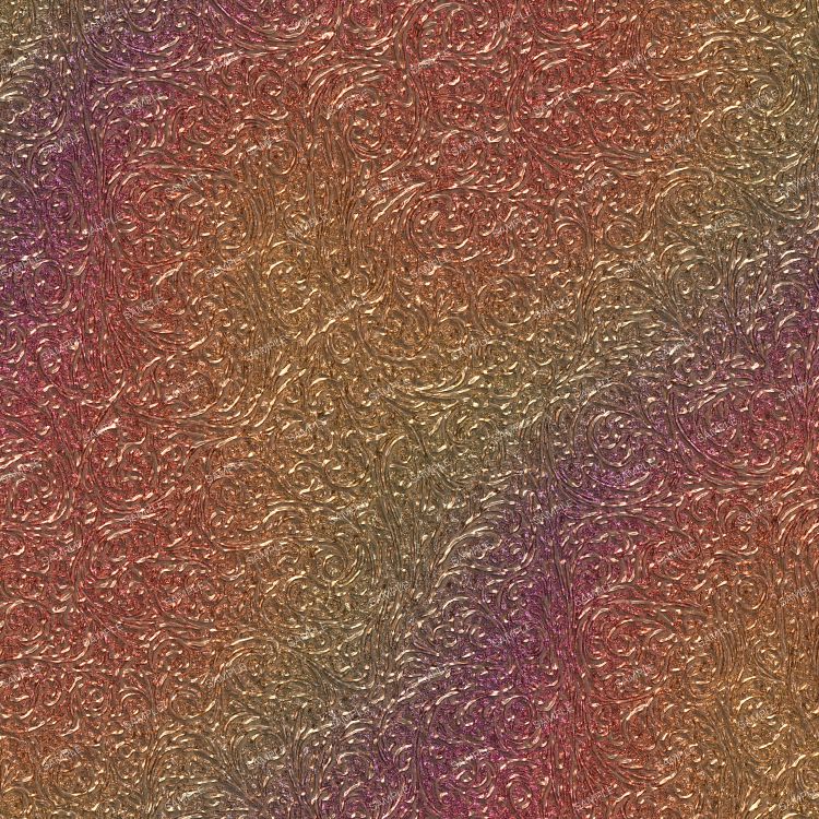 Textured Rose Gold Florentine