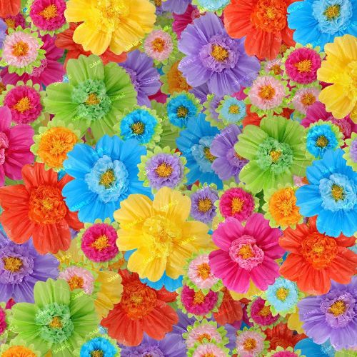 Tissue Paper Flowers