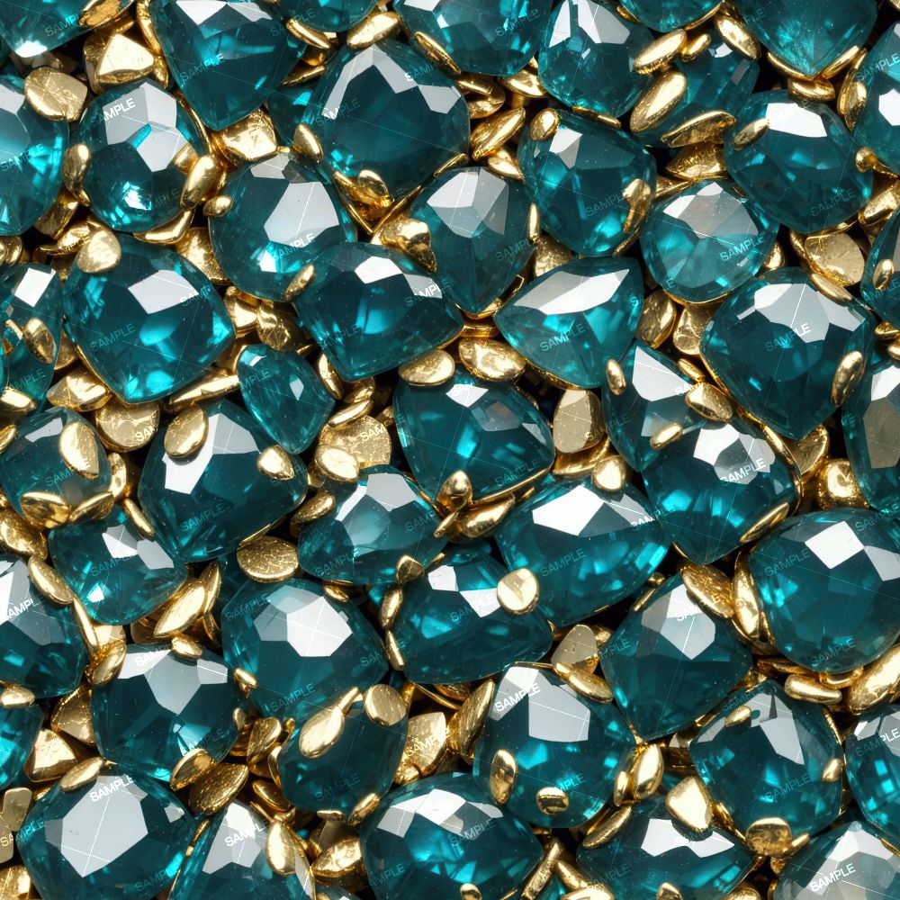 Topaz Gemstones and Gold Nuggets