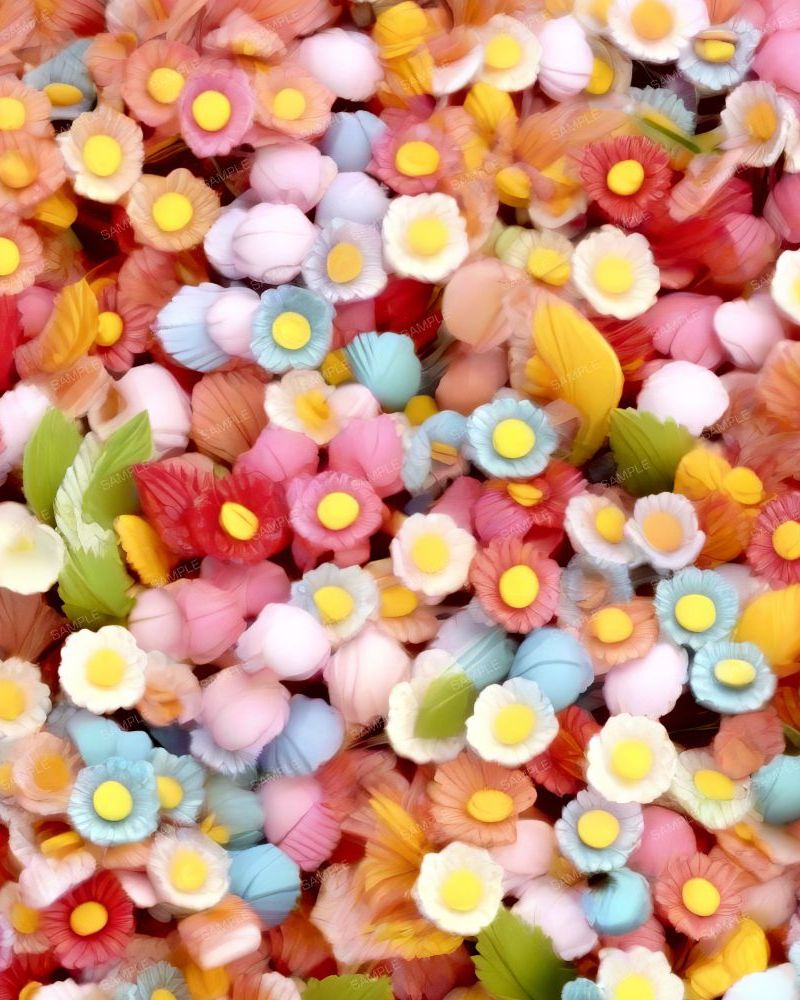 Toy Plastic Flowers