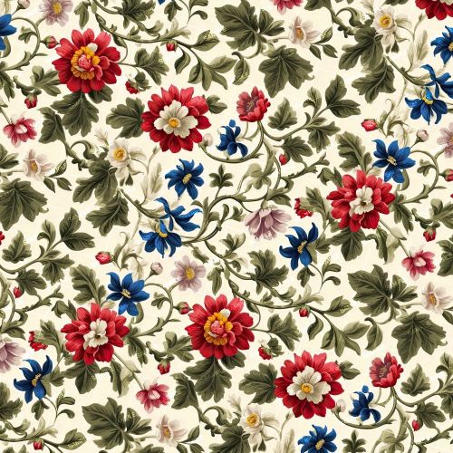 Traditional English Wallpaper Pattern 44