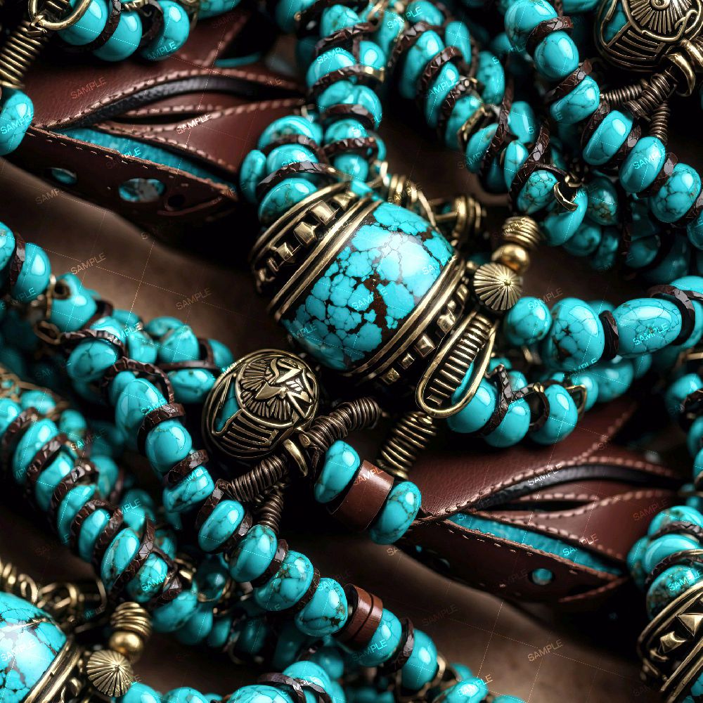 Turquoise Necklace 44
