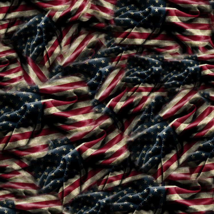 US Grunge Flag 33