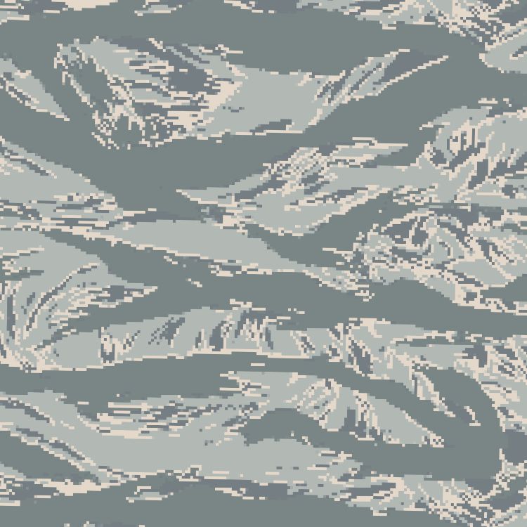 USAF Digital Tiger Stripe Camouflage 22