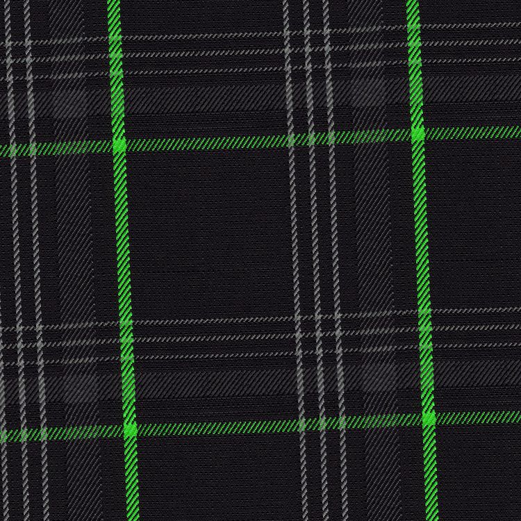 VW Golf Black and Green Tartan 23