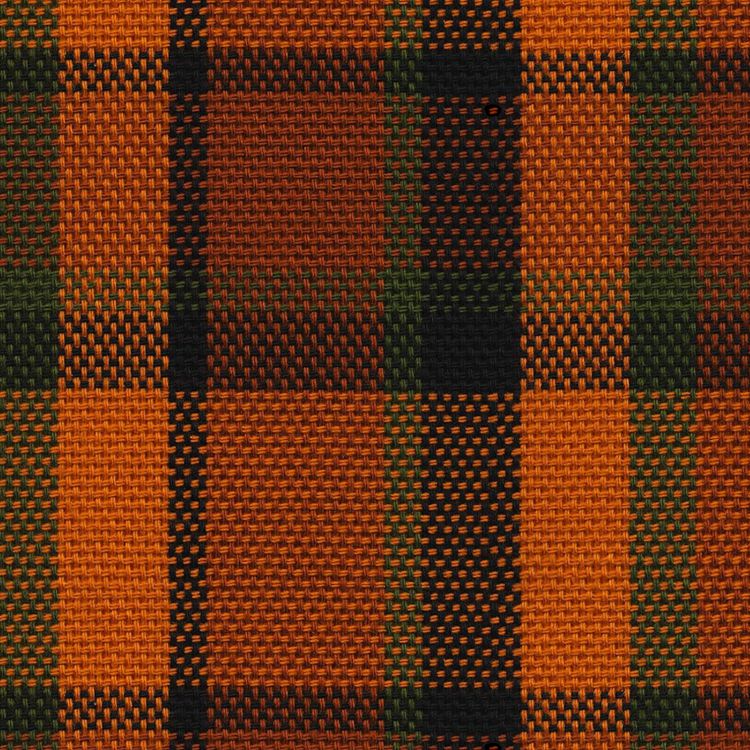 VW Westfalia Orange Plaid