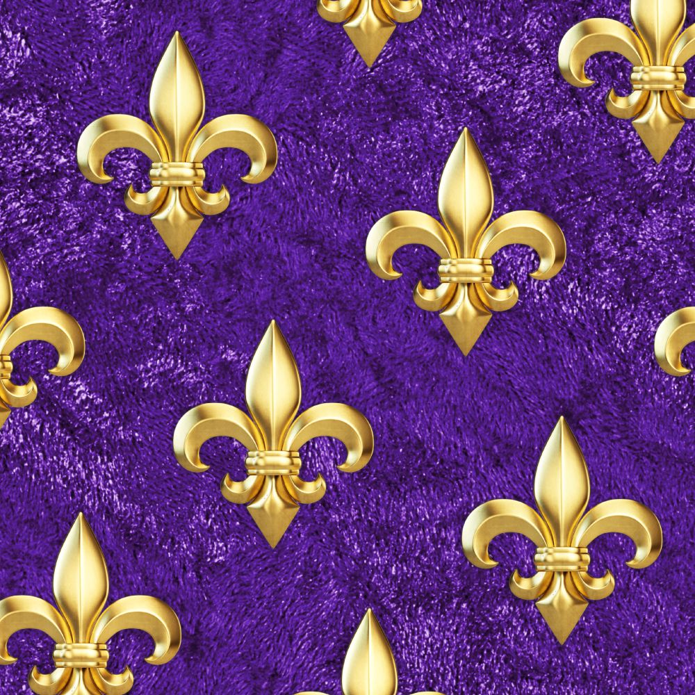 Velvet Fluer De Lis 24