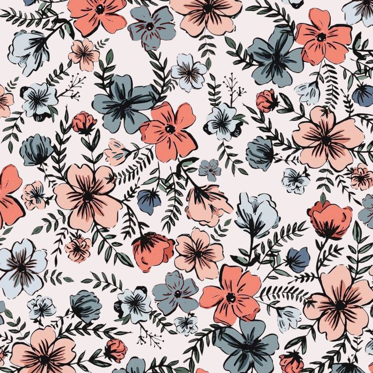 Victorian Watercolor Flowers 22