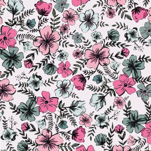 Victorian Watercolor Flowers 23