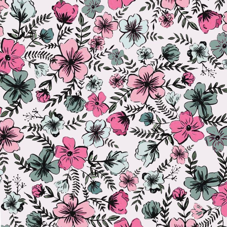 Victorian Watercolor Flowers 23