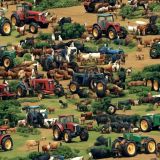 Vintage-Farm-Scene-42