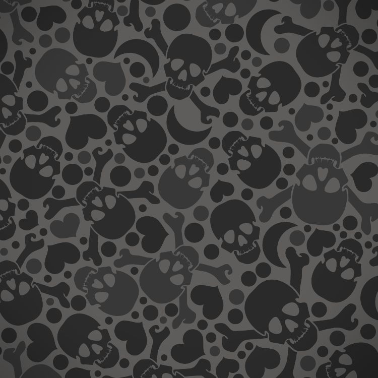 Warm Gray Skulls