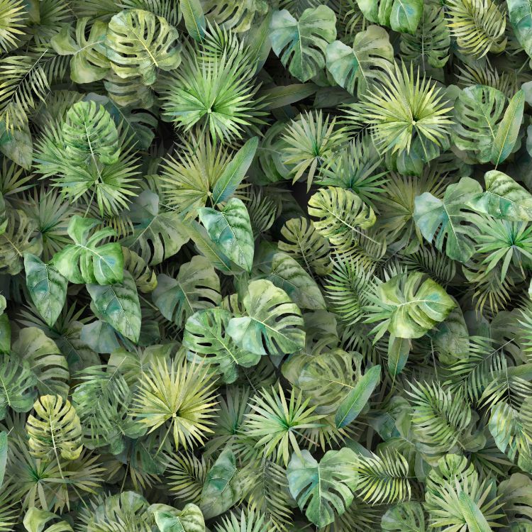 Watercolor Jungle Background 22