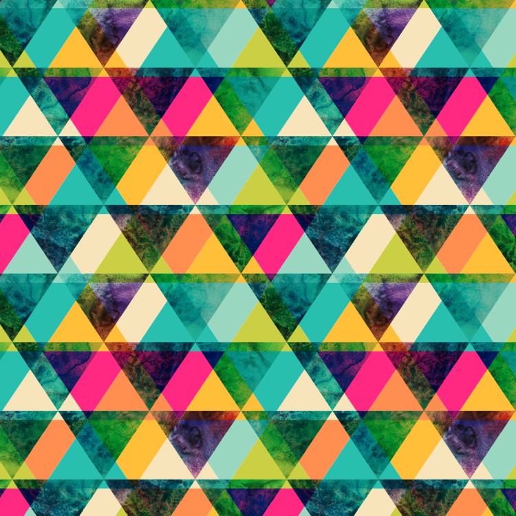Watercolor Triangles