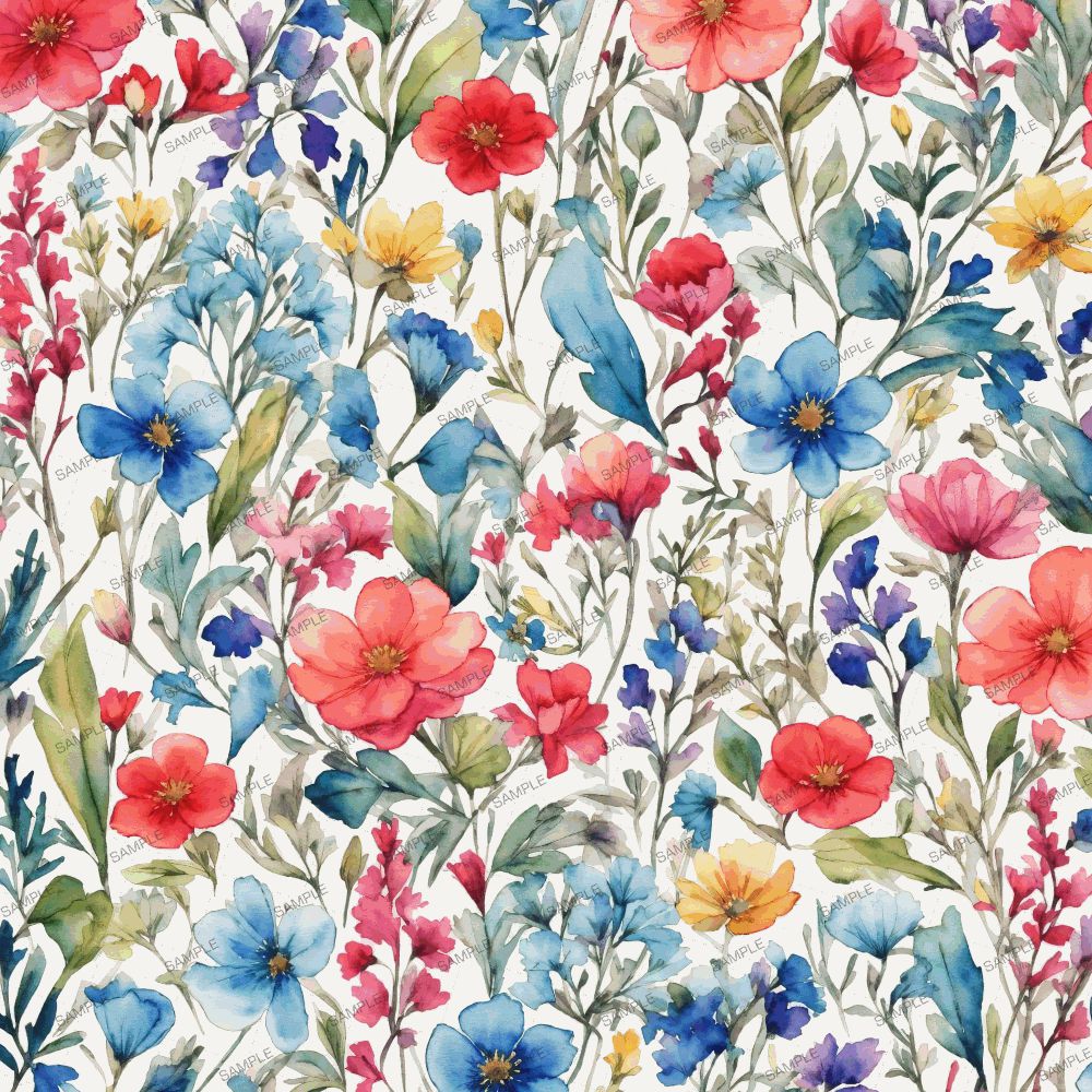 Watercolor Wild Flowers 42