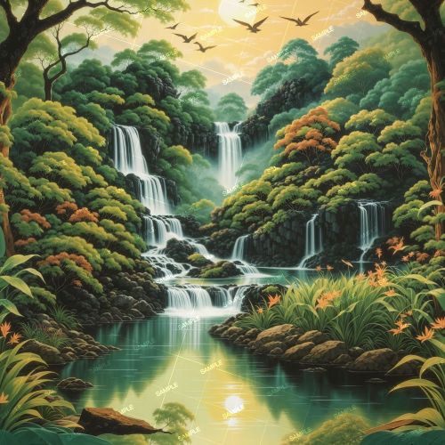 Waterfall in Paradise