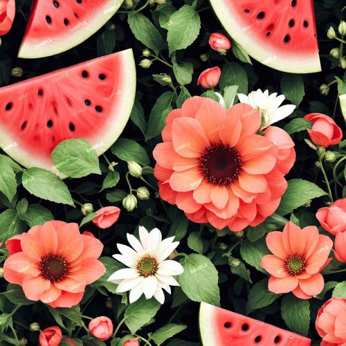 Watermelon Flowers 42