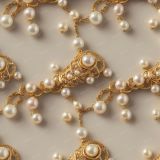 White-Pearls-on-Gold-Chains