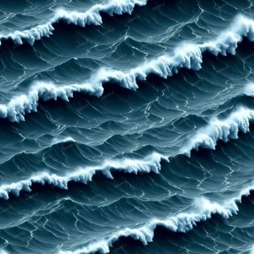 Wind Swept Ocean Waves 42