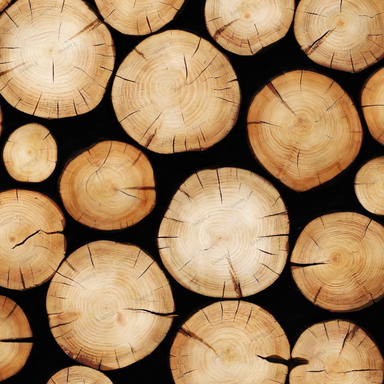 Wood Log Ends